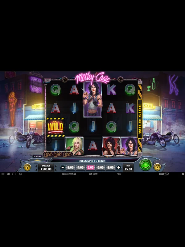 Mötley Crüe slot
